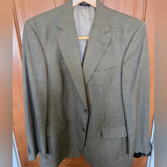 Brooks Brothers Men's 100% Wool Classic Checkered Blazer - Picture 2 of 8